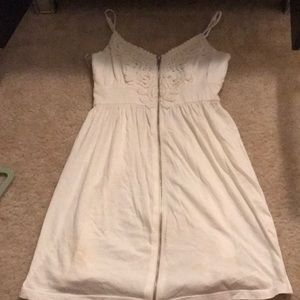 Forever 21 Cream Dress